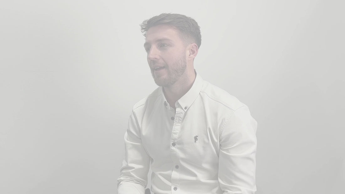 Video of Matt Bowles being interviewed on Osgood Schlatters against a white background